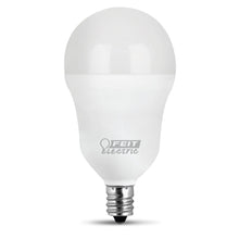 Load image into Gallery viewer, A15 LED Light Bulbs, 6.5 Watts, E26, 500 Lumens, White, Candelabra Base, 3000K Non-Dimmable