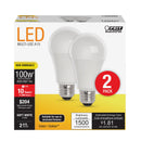 Load image into Gallery viewer, A19 Soft White LED Bulb, E26, 2700K