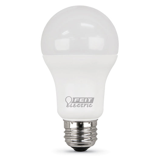 A19 LED Bulbs, 15 Watts, E26, 800 Lumen, frosted, 5000K, Non-Dimmable