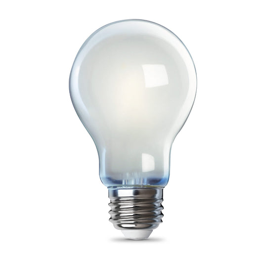 A19 Filament LED 60W Equivalent Non-Dimmable Clear Medium Base 800Lm 2700K Bulb 4-Pack