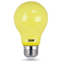 Load image into Gallery viewer, A19 LED Yellow Bug Light, 5 Watt, A-Shape , Medium E26 Base, Lumens 400
