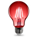 Load image into Gallery viewer, A19 Clear Glass Red, Blue, Green LED Bulb, 4.5 watts, E26, Dimmable