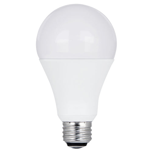 A21 LED Light Bulbs, 3-way, E26, 50/100/150W, Non-Dimmable