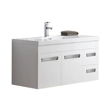 Load image into Gallery viewer, Alpha Floating / Wall Mounted Bathroom Vanity with Acrylic Sink