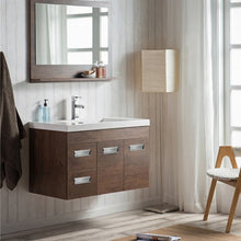 Load image into Gallery viewer, Alpha Floating / Wall Mounted Bathroom Vanity with Acrylic Sink