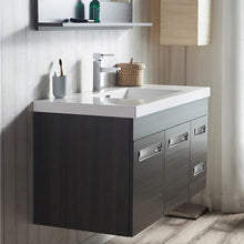 Load image into Gallery viewer, Alpha Floating / Wall Mounted Bathroom Vanity with Acrylic Sink