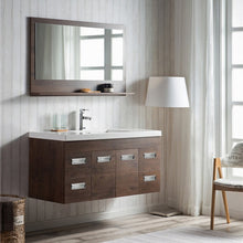 Load image into Gallery viewer, Alpha Floating / Wall Mounted Bathroom Vanity with Acrylic Sink