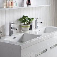 Load image into Gallery viewer, Alpha Floating / Wall Mounted Bathroom Vanity with Acrylic Sink