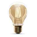 Load image into Gallery viewer, AT19 Vintage LED Light Bulb, 4 Watts, E26, Amber Glass, Dimmable, Decorative Bulb