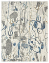 Load image into Gallery viewer, Artworks Blues x Greys 7 ft. 6 in. x 9 ft. 6 in. Area Rugs