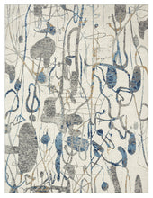 Load image into Gallery viewer, Artworks Blues x Greys 7 ft. 6 in. x 9 ft. 6 in. Area Rugs