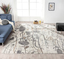 Load image into Gallery viewer, Artworks Greys x Neutrals 5 ft. 6 in. x 8 ft. 6 in. Area Rugs