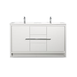 Ashdale Freestanding Bathroom Vanity With Sink, Soft Closing Doors & Drawer