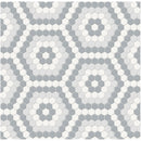 Load image into Gallery viewer, Soho Afternoon Blend Hexagon Pattern Matte Glazed Porcelain Mosaic