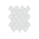 Load image into Gallery viewer, Scallop Soho Gallery Grey Glossy Glazed Porcelain Mosaic