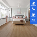 Load image into Gallery viewer, SPC Luxury Vinyl Flooring, Click Lock Floating, Fortress Dawn, 9&quot; x 72&quot; x 6.5mm, 20 mil Wear Layer - Indoor Delight Collection (22.65SQ FT/ CTN)