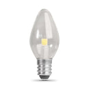 Load image into Gallery viewer, C7 LED Night Light Bulb, 7 Watt, Candelabra base, E12, 4000k