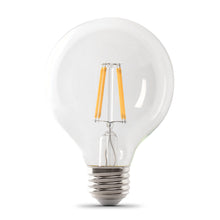 Load image into Gallery viewer, LED Globe Light Bulbs G25 , E26, Filament, Clear, Dimmable, White, G161/2, 2 Pack