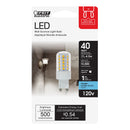 Load image into Gallery viewer, G9 LED Light Bulb, 500 Lumens, Clear, Dimmable, Decorative Chandelier Bulb