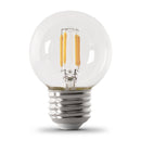 Load image into Gallery viewer, G25 Globe LED Lights Bulbs, E26, Filament, Dimmable, Decorative Bulb, G161/2, 2 Pack