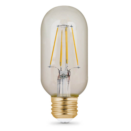 T14 Vintage LED Light Bulb, 4 Watts, E26, Dimmable, 300 lumens, 2100K, Decorative Bulb