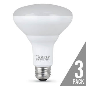 BR30 LED Light Bulb, 9.5 Watts, E26, Non-Dimmable, Frosted, 650 Lumens, 5000K