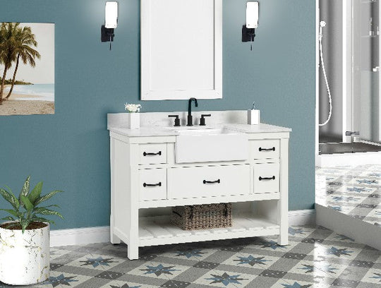 Bathroom Vanities With Sink - Premium Farmington Family