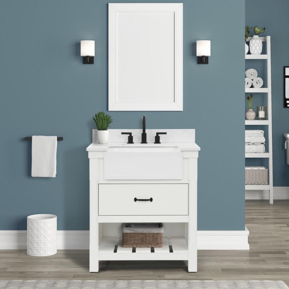 Bathroom Vanities With Sink - Premium Farmington Family