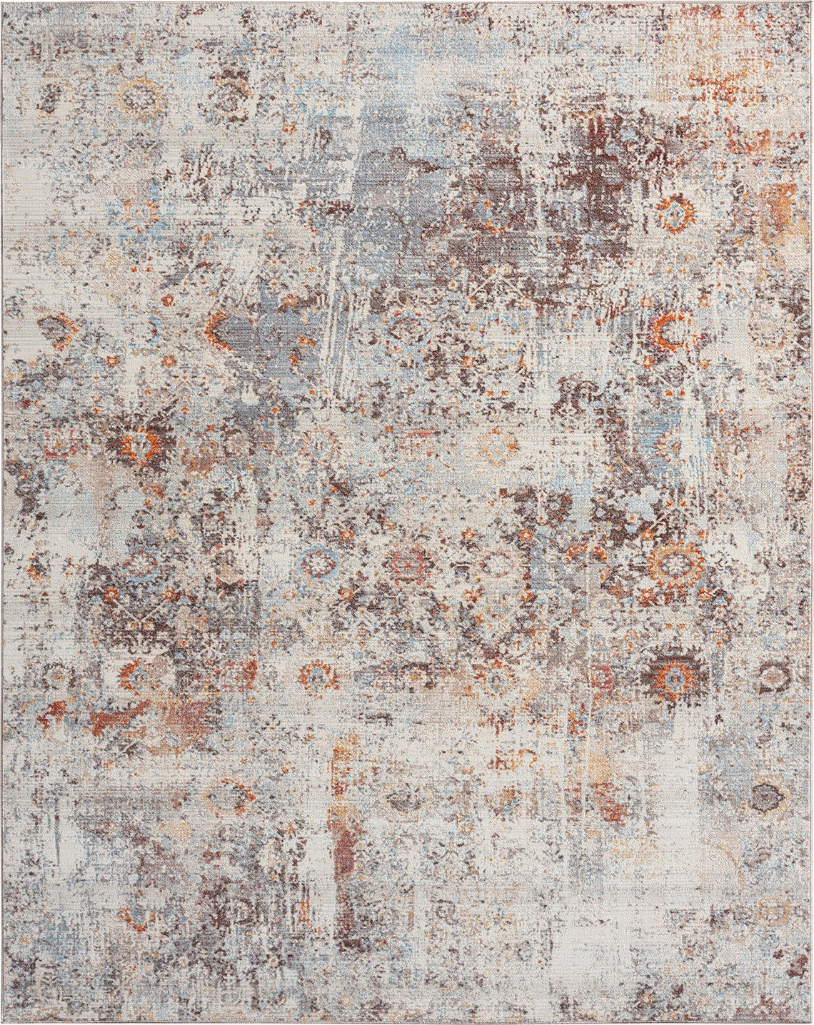 Calabria Sky/Vintage Earth 5 ft. 3 in. x 7 ft. 6 in. Area Rugs