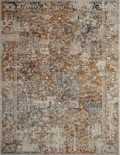 Load image into Gallery viewer, Camilla Indigo/Rust Tones Multi-Colored 5 ft. 3 in. x 7 ft. 6 in. Area Rug