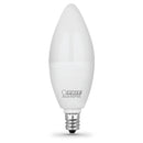 Load image into Gallery viewer, LED Light Bulbs, 4.5 Watts, E12, Torpedo Tip Shape, 300 Lumens, 3000K Non-Dimmable