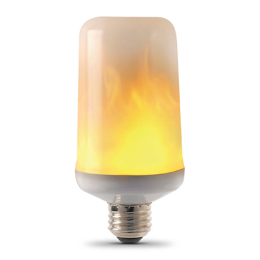 Flicker Flame Effect LED Light Bulb,  3 Watts, Medium Base, E26, 1300K, outdoor lamps Bulb