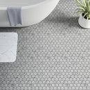Load image into Gallery viewer, 2 in. Plata Statuario Brina Hexagon Polished Glazed Porcelain Mosaic