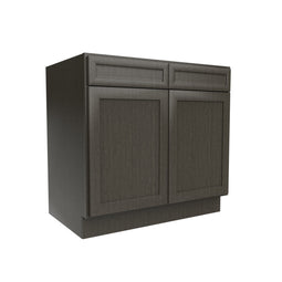 Elegant Smoky Grey - Sink Base Cabinet | 36