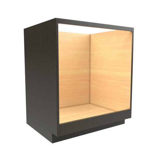 Elegant Smoky Grey - Oven Base Cabinet | 30"W x 34.5"H x 24"D