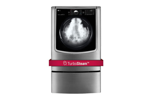 9.0 cu. ft. Large Smart wi-fi Enabled Gas Dryer w/ TurboSteam