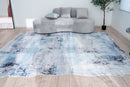 Load image into Gallery viewer, Denali Azure/Grey Tones 5 ft. 6 in. x 8 ft. 6 in. Area Rug