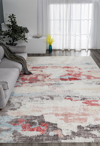 Denali Sunset Tones 7 ft. 9 in. x 9 ft. 9 in. Area Rug