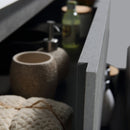Load image into Gallery viewer, Eshburn Luxury Floating / Wall Mounted Bathroom Vanity With Acrylic Sink