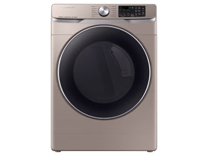 Samsung 7.5 cu. ft. Smart Electric Dryer with Steam Sanitize+ in Champagne