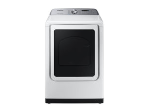 7.4 cu. ft. White Electric Dryer with Steam Sanitize+