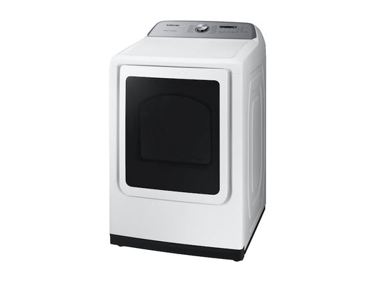 7.4 cu. ft. White Electric Dryer with Steam Sanitize+