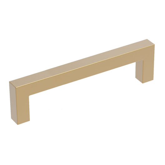 Heritage Designs Collection -  SQUARE BAR PULL, 96MM Center to Center, (Pack of 10 Pulls) - Hickory Hardware|R078429