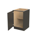 Load image into Gallery viewer, Elegant Smoky Grey - Single Door Base Cabinet | 21&quot;W x 34.5&quot;H x 24&quot;D