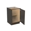 Load image into Gallery viewer, Elegant Smoky Grey - Single Door Base Cabinet | 21&quot;W x 34.5&quot;H x 24&quot;D