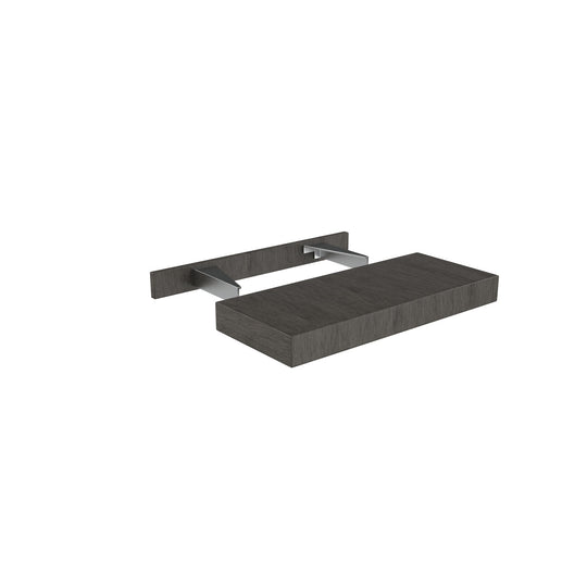 Luxor Espresso - Floating Shelf | 24"W x 2.5"H x 10"D