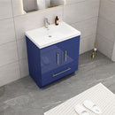 Load image into Gallery viewer, Everest Freestanding Bathroom Vanity with Acrylic Sink, Doors &amp; Drawers