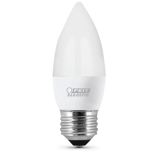LED Light Bulbs, 4.5 Watts, E12, Torpedo Tip Shape, 300 Lumens, 3000K Non-Dimmable
