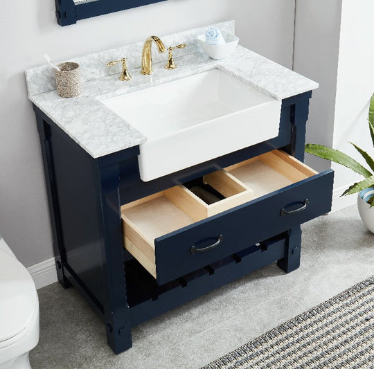 Bathroom Vanities With Sink - Premium Farmington Family