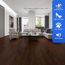 Load image into Gallery viewer, SPC Luxury Vinyl Flooring, Saddle Brownie, 7&quot; x 72&quot; x 5.5mm, 20 mil Wear Layer - Lone Star Spirit Collections (28.37SQ FT/ CTN)